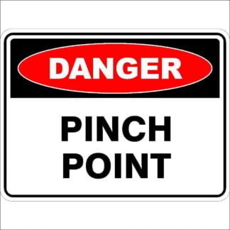Danger Signs PINCH POINT
