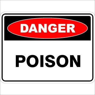 Danger Signs POISON