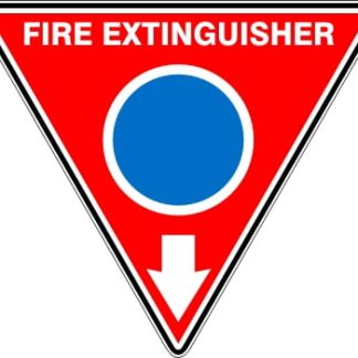 Fire Safety Signs EXTINGUISHER ID MARKER TRI FOAM