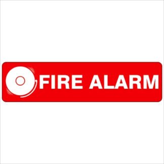 Fire Safety Signs FIRE ALARM 400
