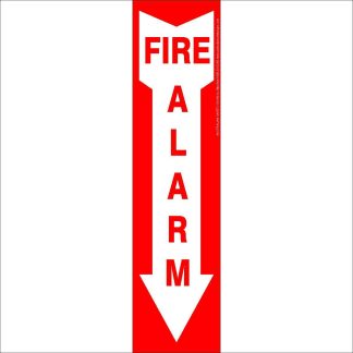 Fire Extinguisher Vert Arrow