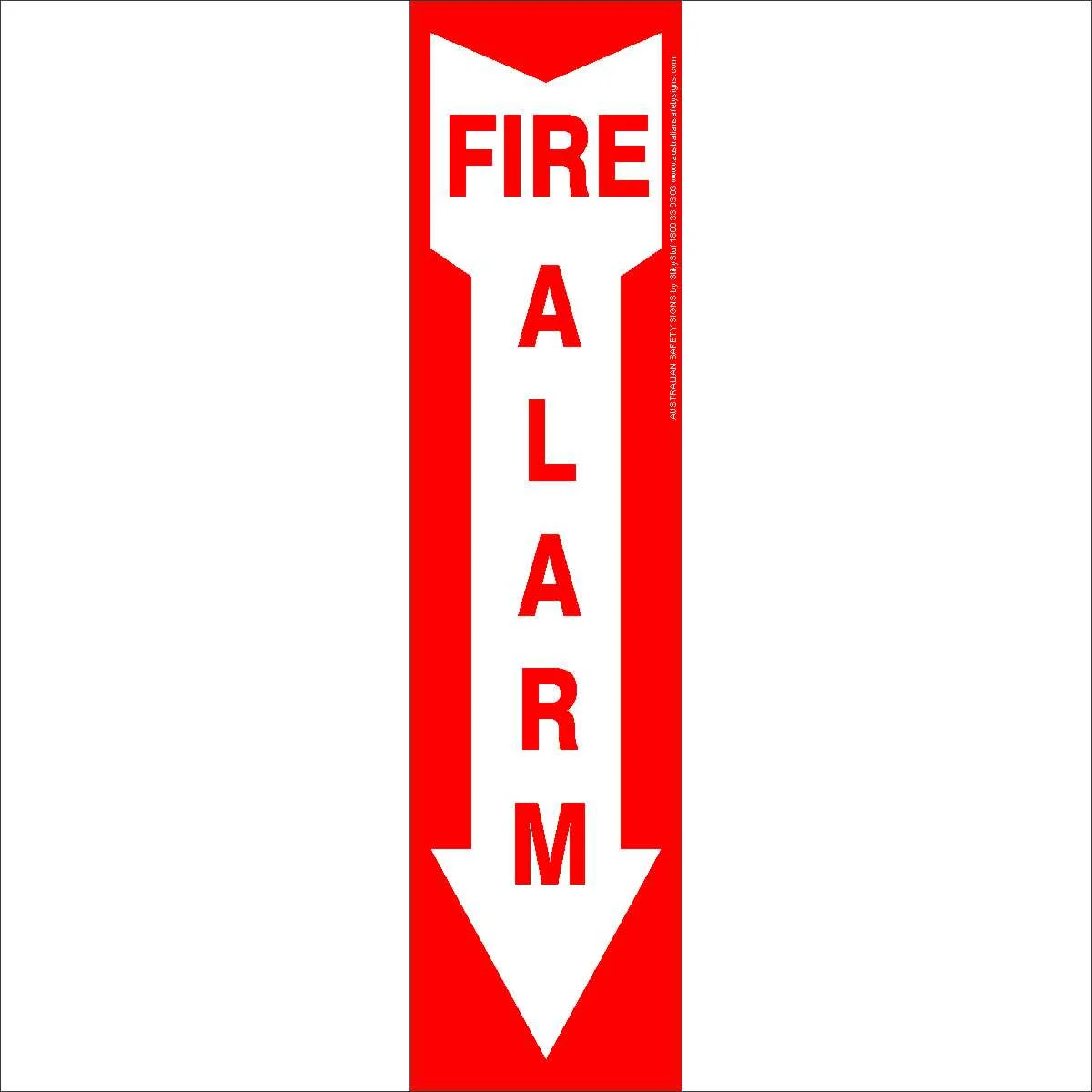 Fire Extinguisher Vert Arrow