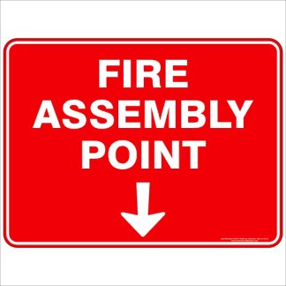 Fire Safety Signs FIRE ASSEMBLY POINT