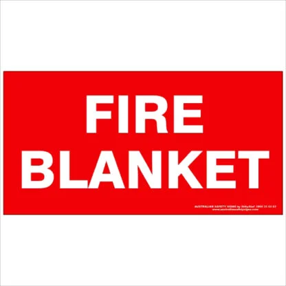 Fire Safety Signs FIRE BLANKET 350