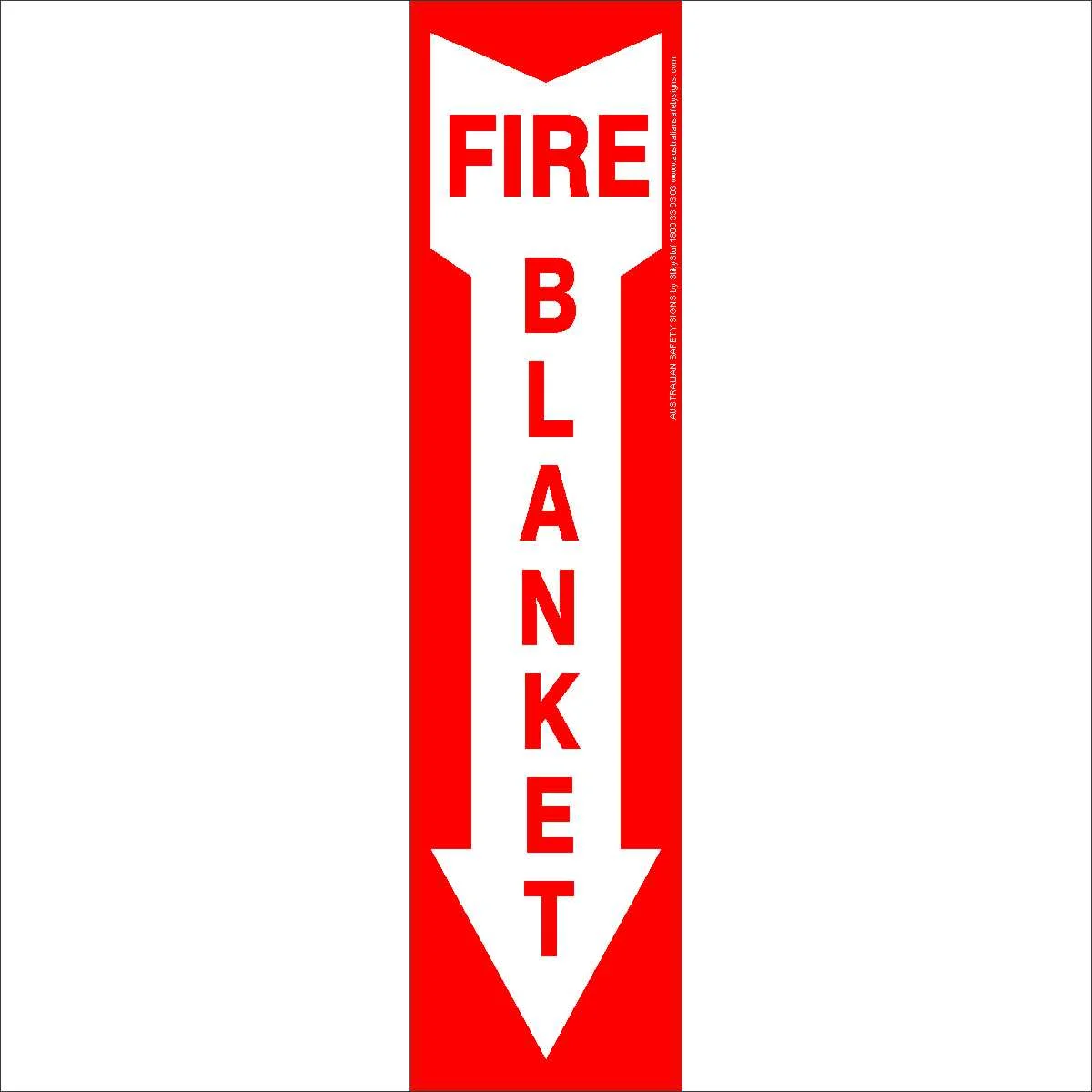 Fire Extinguisher Vert Arrow