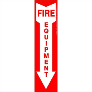Fire Extinguisher Vert Arrow