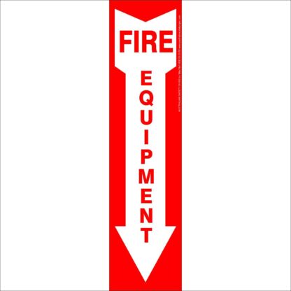 Fire Extinguisher Vert Arrow