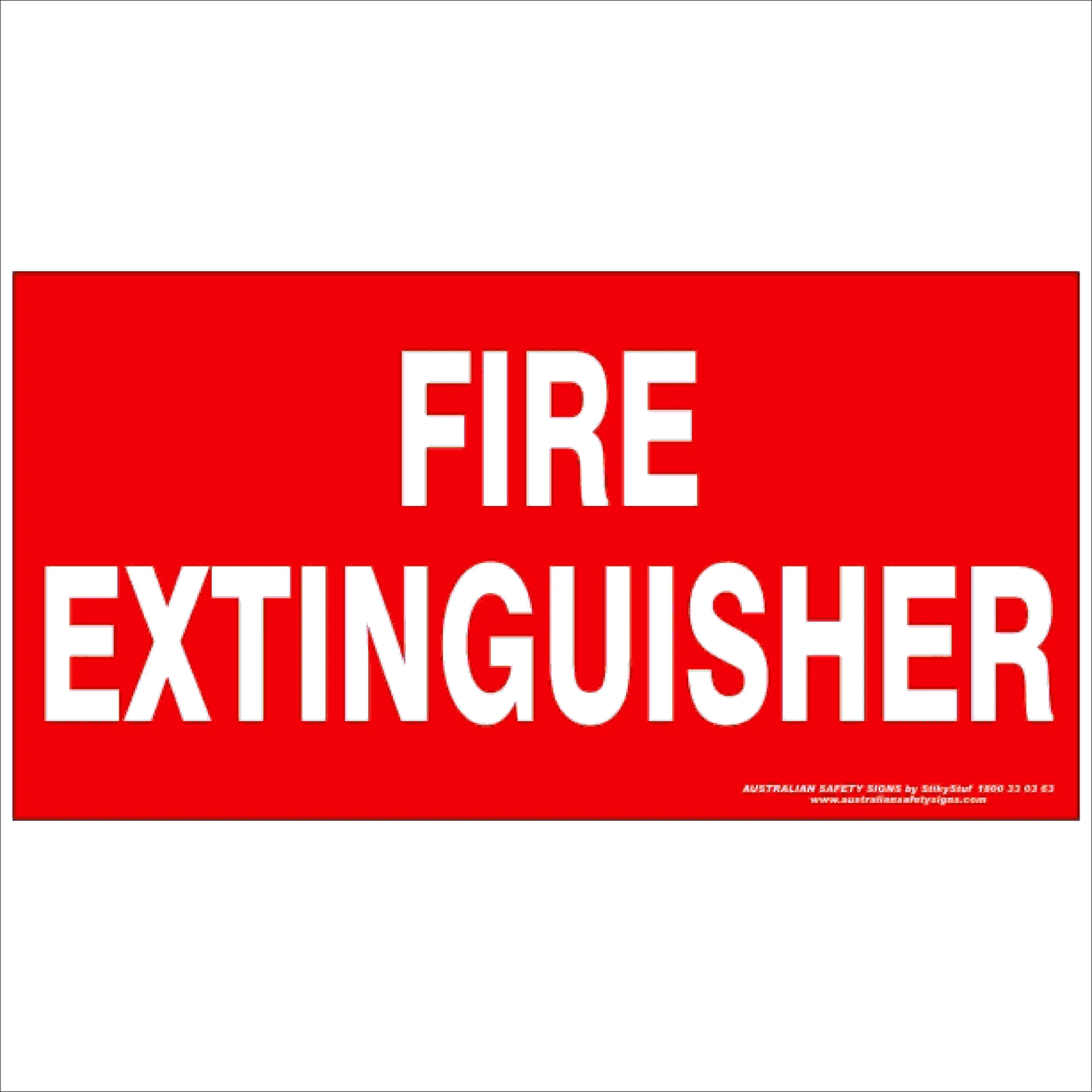 Fire Safety Signs FIRE EXTINGUISHER 350