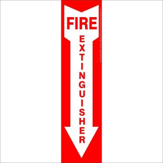 Fire Extinguisher Vert Arrow