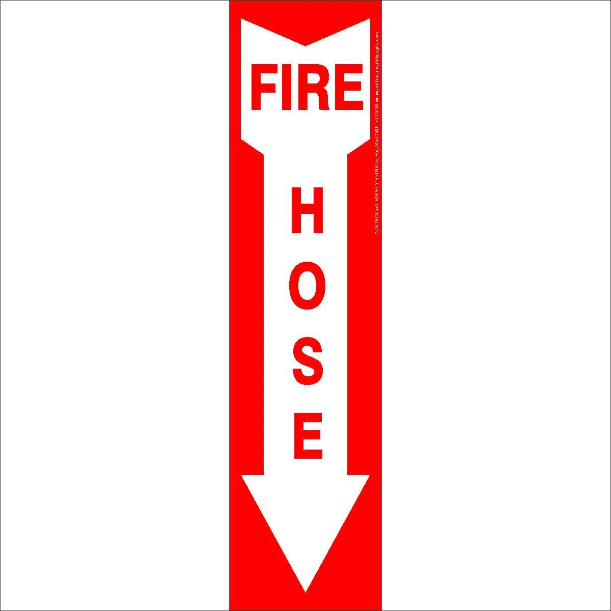Fire Hose Vert Arrow