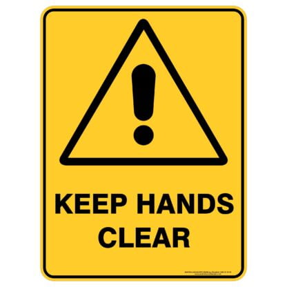 Keep Hands Clear