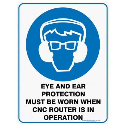 Eye And Ear Protection When Cnc Router Is In Operation