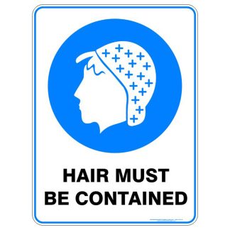 Hair Must Be Contained