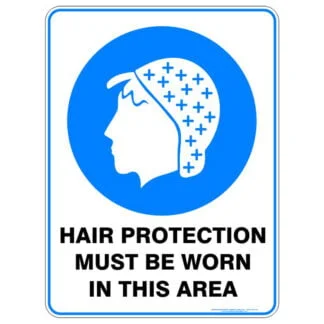 Hair Protection Must Be Worn