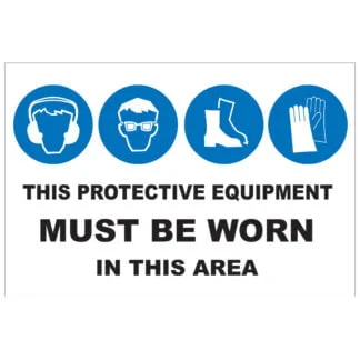 Multi-condition Ppe In This Area V3