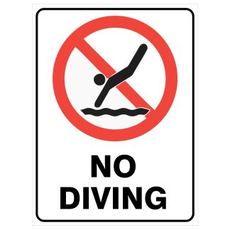 No Diving