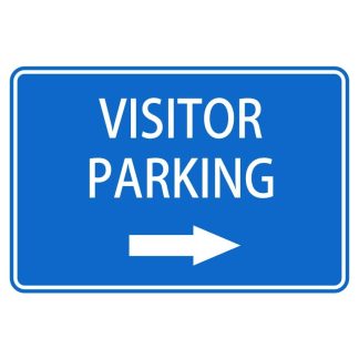 Visitor Parking Right Arrow