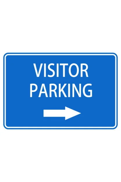 Visitor Parking Right Arrow