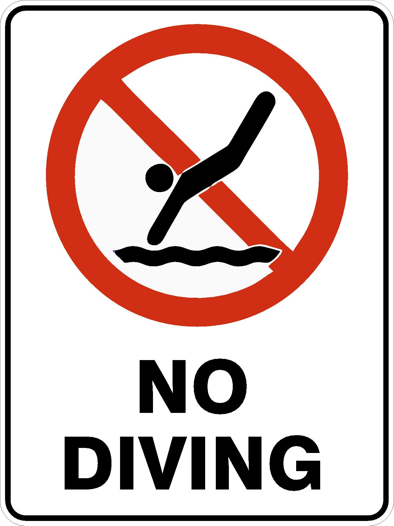 NO DIVING | Discount Safety Signs Australia