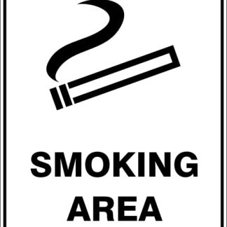 Prohibition Signs SMOKING AREA
