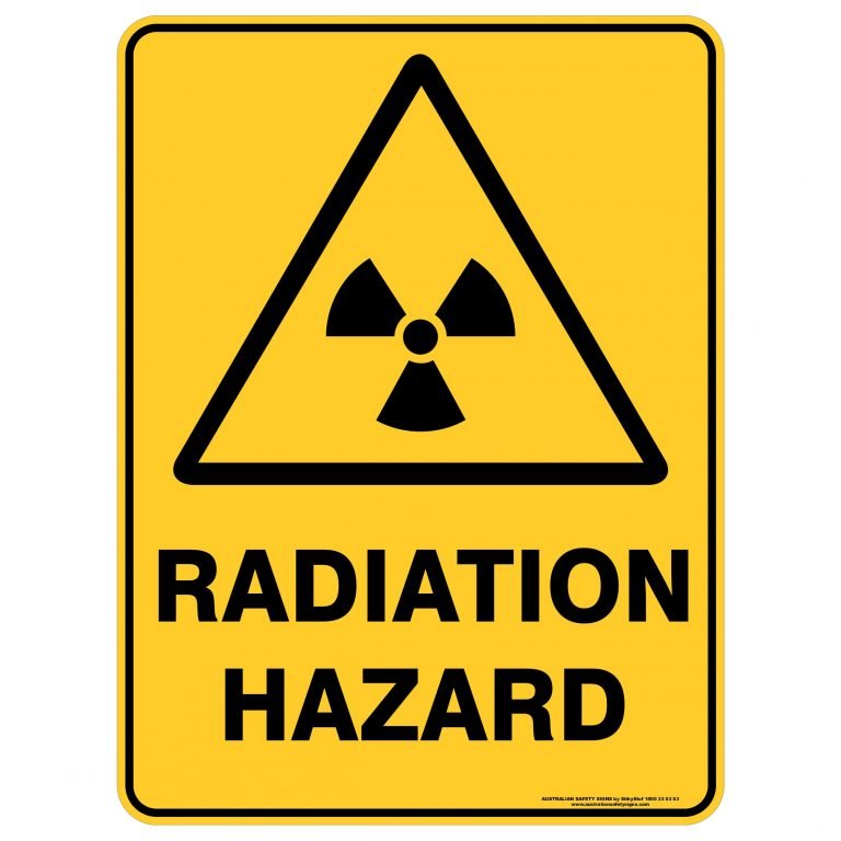 Radiation Hazard Buy Now Discount Safety Signs Australia