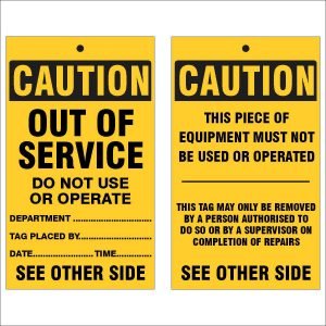 Caution - Out Of Service