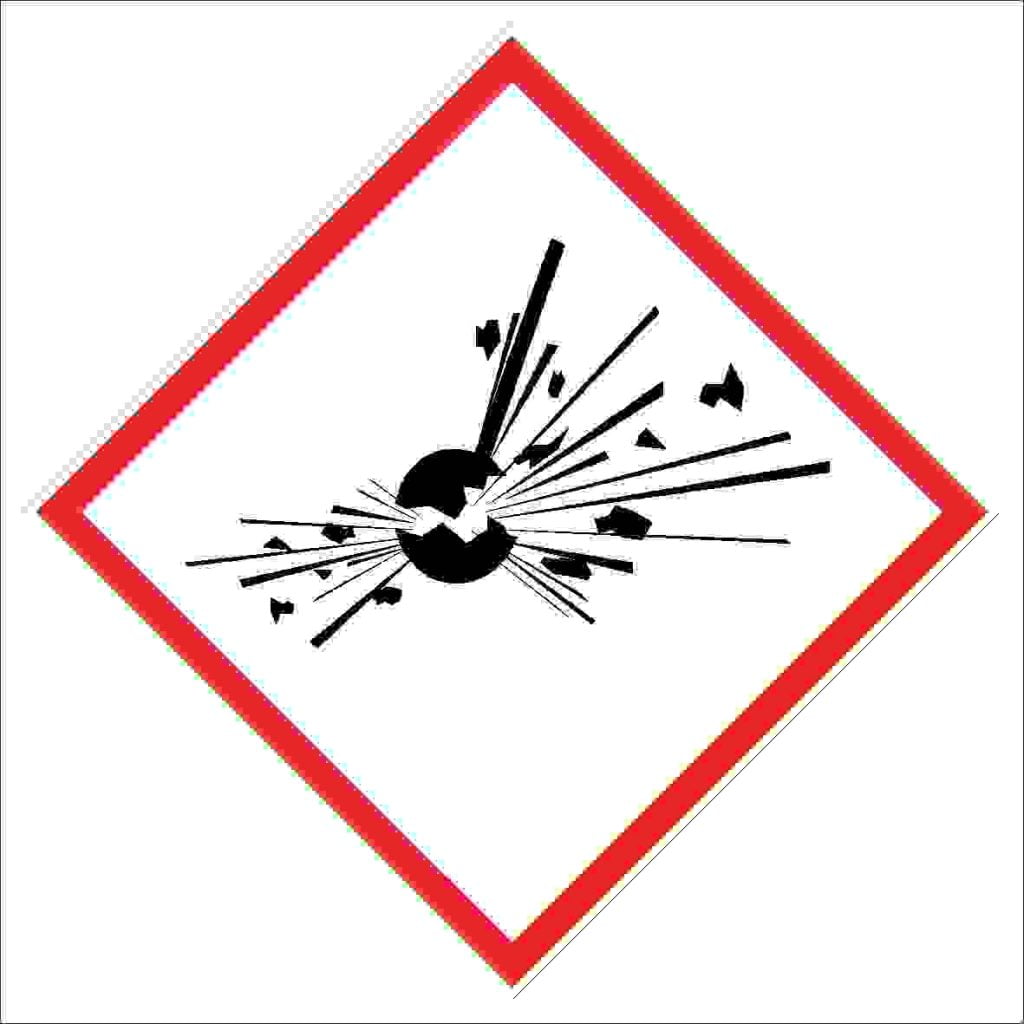 Ghs01—exploding Bomb Buy Now Discount Safety Signs Australia