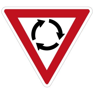 Roundabout Sign