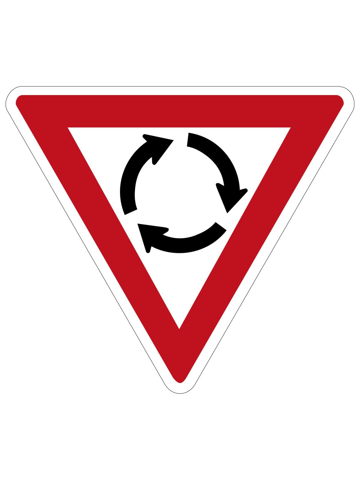 Roundabout Sign | Buy Now | Discount Safety Signs Australia