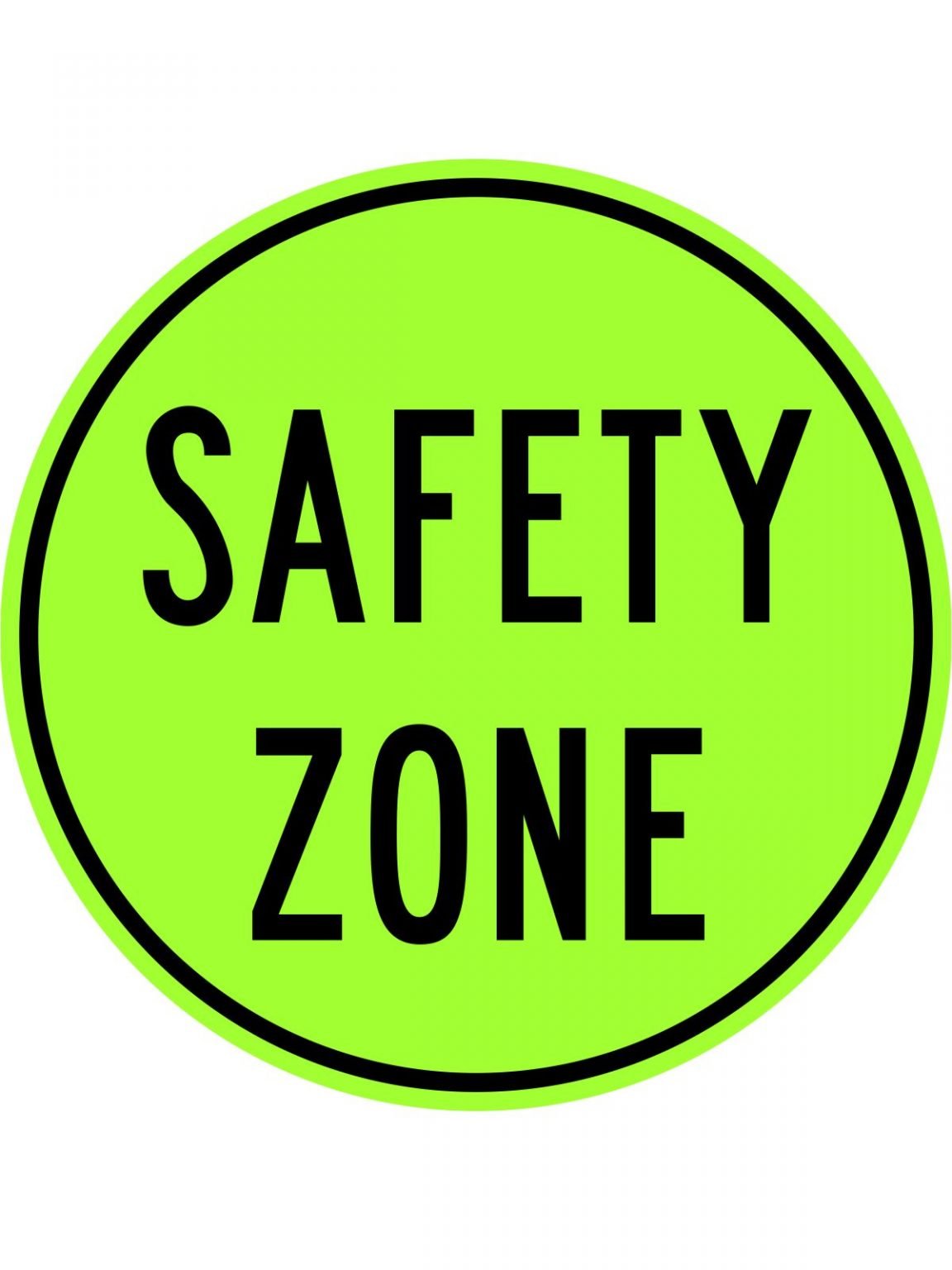 Safety Zone Sign (Regulatory) Buy Now Discount Safety Signs Australia