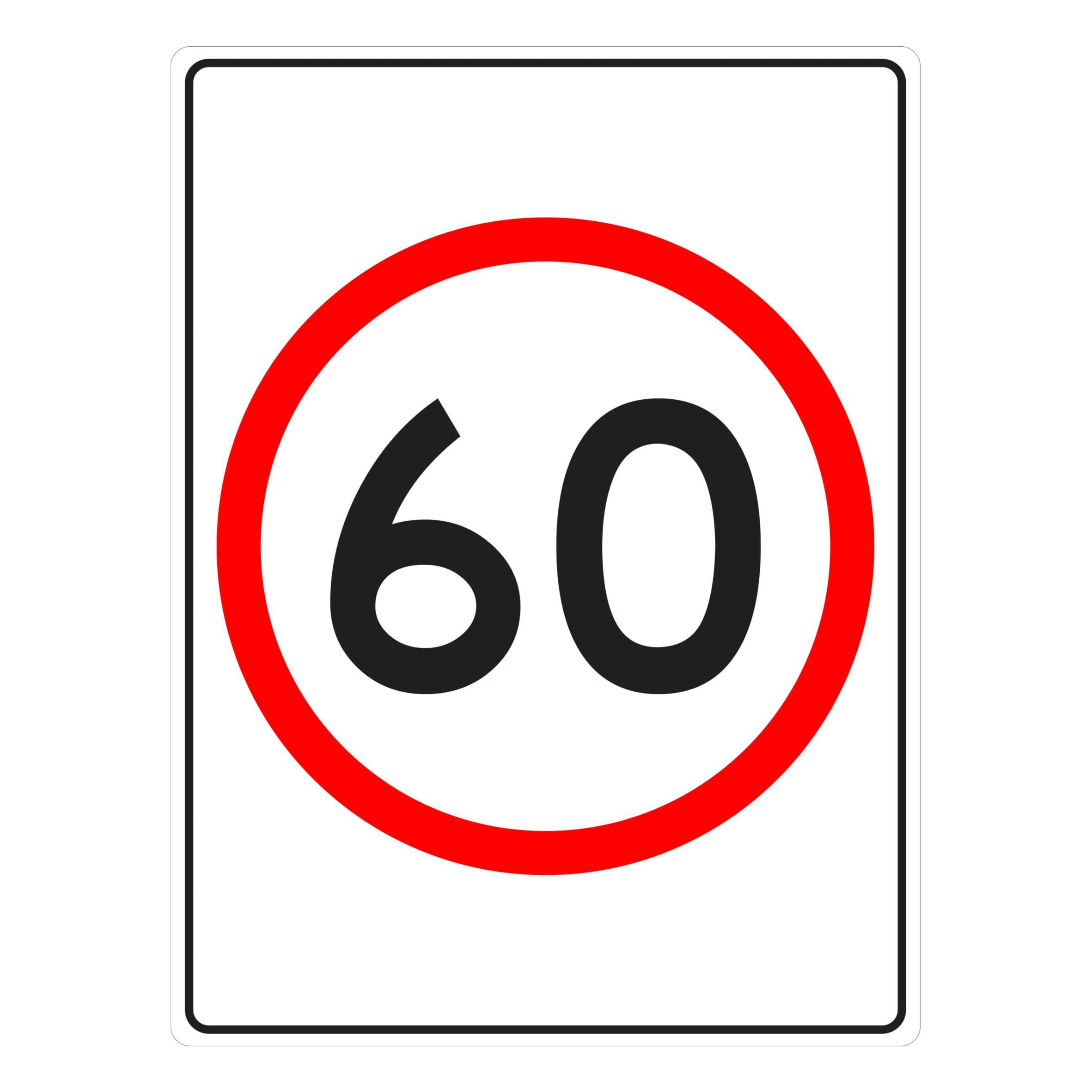 SPEED RESTRICTION SIGN | Buy Now | Discount Safety Signs Australia