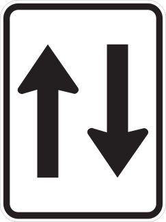 Two Way Sign