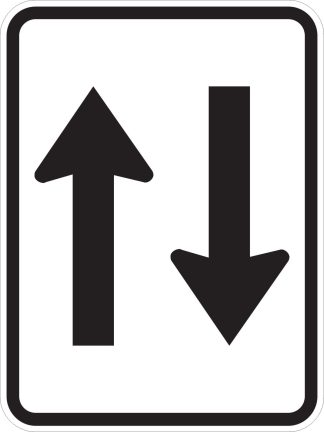 Two Way Sign