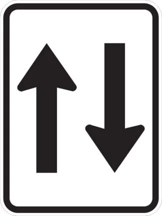 Two Way Sign
