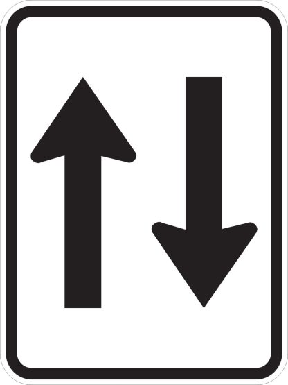 Two Way Sign
