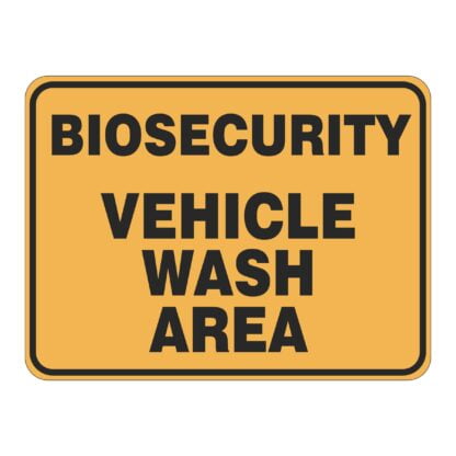 Biosecurity Vehicle Wash Area