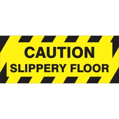 Caution Slippery Floor - Floor Marker