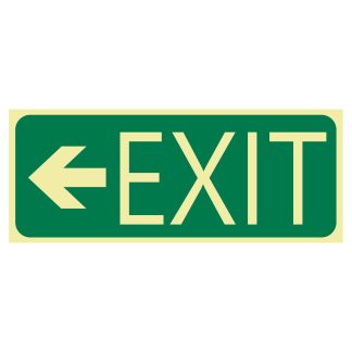 Exit Sign - Exit Arrow Left