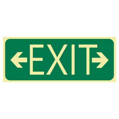 Exit Sign - Exit Arrow Left And Right