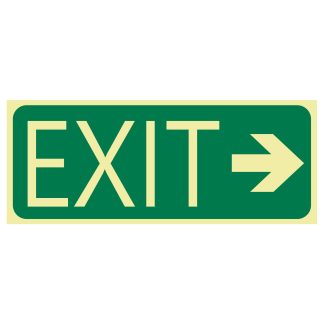 Exit Sign - Exit Arrow Right