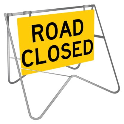 Road Closed Swing Stand Sign