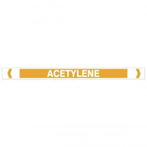 Acetylene Pipe Markers
