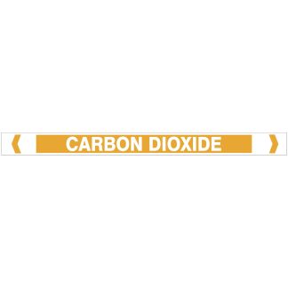 Carbon Dioxide Pipe Markers