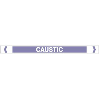 Caustic Pipe Markers