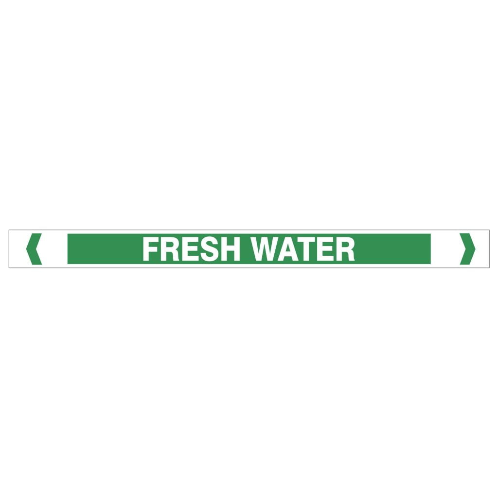 Fresh Water Pipe Markers Buy Now Discount Safety Signs Australia