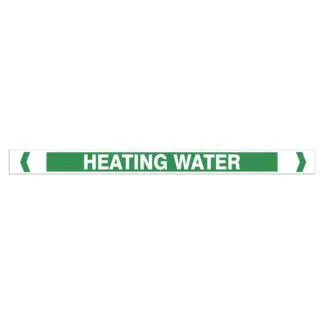 Heating Water Pipe Markers