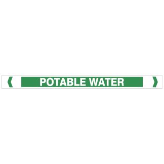 Potable Water Pipe Markers