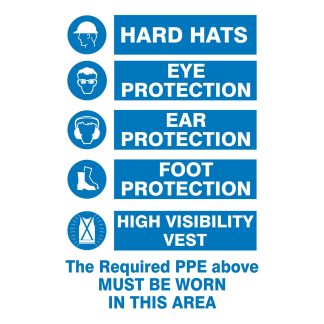 Mandatory Ppe Premises Sign