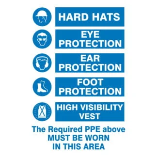 Mandatory Ppe Premises Sign