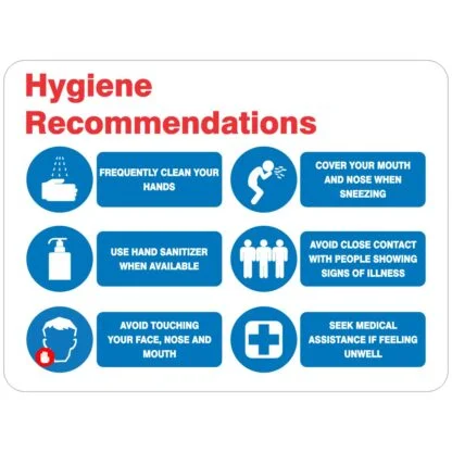 Hand And Hygiene Recommendation